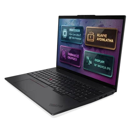 Lenovo ThinkPad L16 Gen 2 Intel Core Ultra 7 255U 32GB 512GB SSD 16" WUXGA W11P Laptop, Notebook 21SBS1FUTX 008