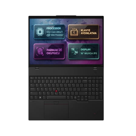 Lenovo ThinkPad L16 Gen 2 Intel Core Ultra 7 255U 16GB 1TB SSD 16" WUXGA W11P Laptop, Notebook 21SBS1FUTX 009