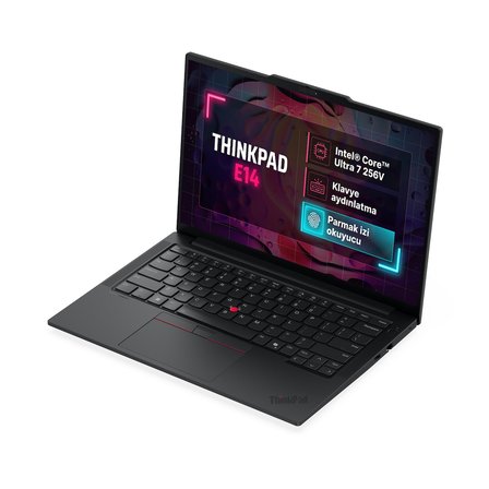 Lenovo ThinkPad E14 Gen 7 Intel Core Ultra 7 256V 16GB 1TB SSD 14" WUXGA Freedos Laptop, Notebook 21U2007NTX 001