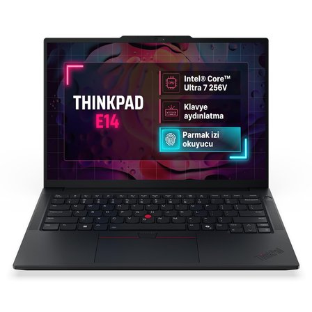 Lenovo ThinkPad E14 Gen 7 Intel Core Ultra 7 256V 16GB 1TB SSD 14" WUXGA Windows 11 Pro Laptop, Notebook 21U2007NTX 003
