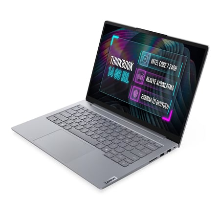 Lenovo ThinkBook 14 G8 IRL Intel Core 7 240H 16GB 512GB SSD 14" WUXGA Freedos Laptop, Notebook 21SG008LTX