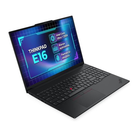 Lenovo ThinkPad E16 Gen 3 Intel Core Ultra 7 256V 16GB 512GB SSD 16" WUXGA Windows 11 Pro Laptop, Notebook 22AY0037TX 002
