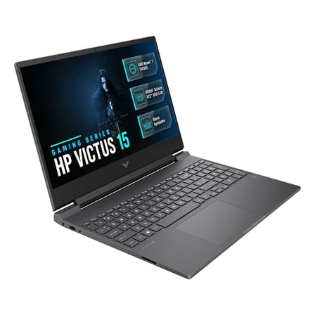 HP Victus 15 AMD Ryzen 7 7445HS 64GB 4TB SSD 6 GB RTX3050 15.6" FHD 144Hz W11P Gaming Laptop, Notebook BX9V1EA 051
