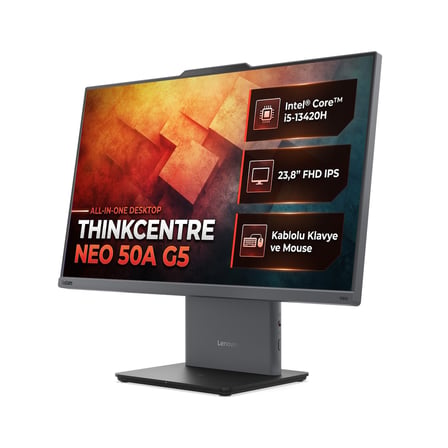 Lenovo ThinkCentre Neo 50a G5 Intel Core i5-13420H 16GB 512GB SSD 23.8" FHD Windows 11 Pro All In One Pc 12SC000QTR 025