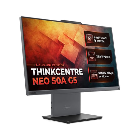 Lenovo ThinkCentre Neo 50a G5 Intel Core i5-13420H 16GB 1TB SSD 23.8" FHD Windows 11 Pro All In One Pc 12SC000QTR 027