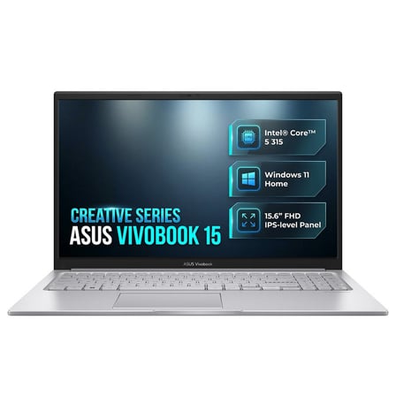 Asus VivoBook 15 Intel Core 5 315 32GB 512GB SSD 15.6" FHD Windows 11 Home Laptop, Notebook A1504MA-BQ1249W 002