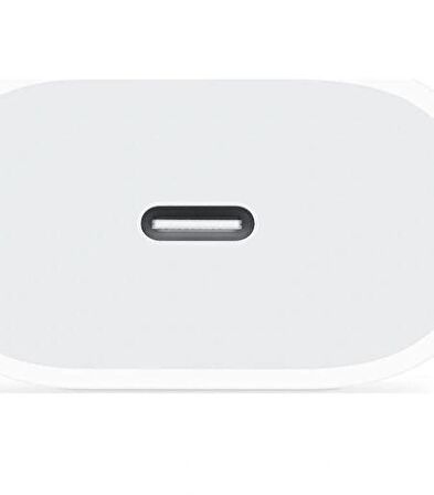 Apple MHJE3TU/A Type-C 20 Watt Hızlı Şarj Adaptörü Beyaz