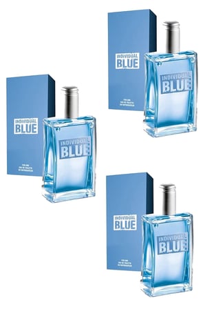 Individual Blue Edt 100 ml Erkek Parfüm 2145697218148 3 Adet