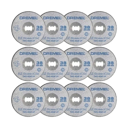 SC456B EZ SpeedClic Metal Kesme Diski, 38 mm, 12'li
