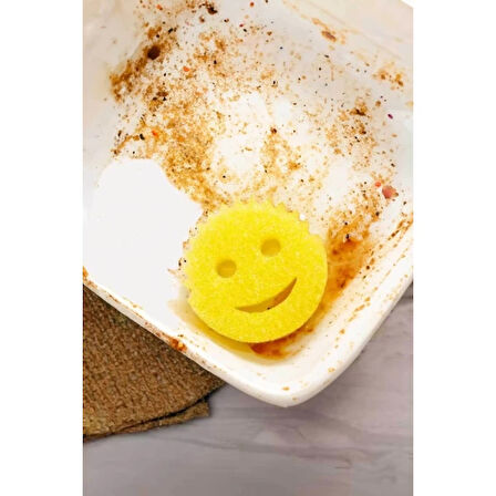 Gülen Yüz Bulaşık Süngeri 2'li Set