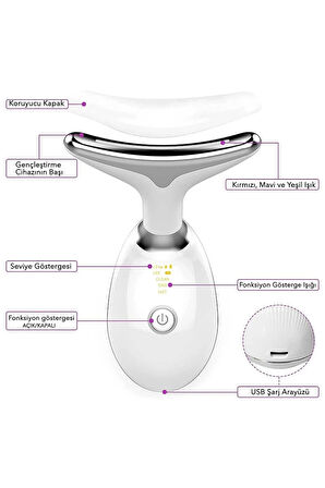 Yüz Ve Boyun Kırşıklık Giderici Ems Güzellik Cihazı ( Gıdık,sarkma,kırışıklık)