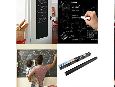 Yapışkanlı Kara Tahta-yazı Tahtası: Sticker Blackboard
