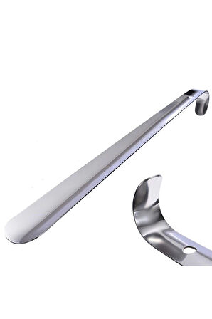 Çelik Krom Kaplama Ayakkabı Çekeceği Kerata 65 Cm