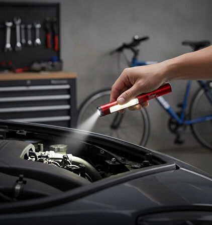 Profesyonel Şarjlı Mıknatıslı El Feneri Oto Feneri Çok Amaçlı Aydınlatma Çözümü