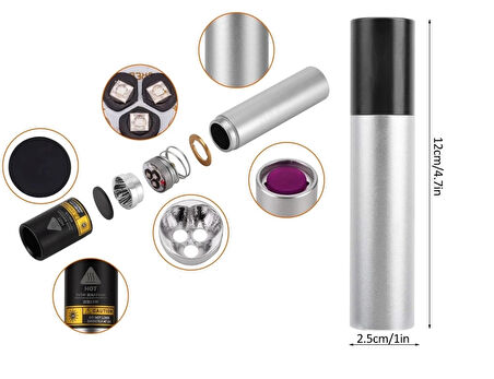 Profesyonel Uv Işıklı Para Kontrol Kalemi - Anında Güvenlik Doğrulaması