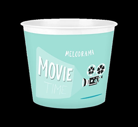 Popcorn Mısır Kovası Dekoratif