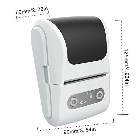 MPIA Kablosuz Portatif Etiket Yazıcısı