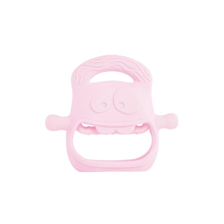 Pembe Bebek Silikon Diş Kaşıyıcı