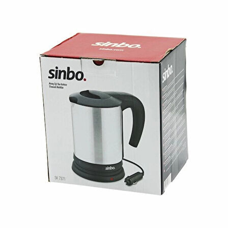 Sinbo Araç İçi Kettle Paslanmaz Çelik