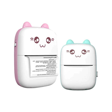 Mini Taşınabilir Yazıcı Printer