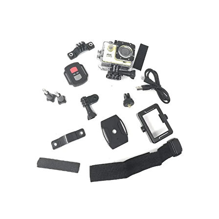 Kumandalı 4K Wi-Fi Aksiyon Kamerası