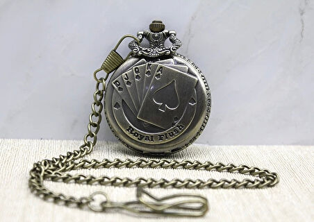 Oyun Kartı Köstekli Saat Alk3876