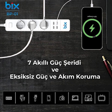 Vtn Bp-01 Wifi Yüksek Akım Korumalı Hızlı Şarj Özellikli Akıllı Priz