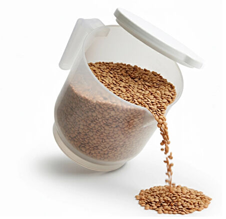 Pratik Mutfak Ölçü Kabı - 2 Litre Dereceli Şeffaf Hazne Bpa Free