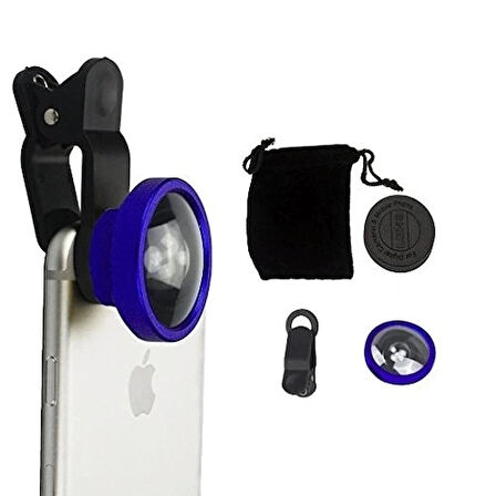 Süper Geniş Açı Özçekim Kamera Lens Iphone 5/5 S/6/6 Artı Samsung Galaxy Not 3, 5 Uyumlu