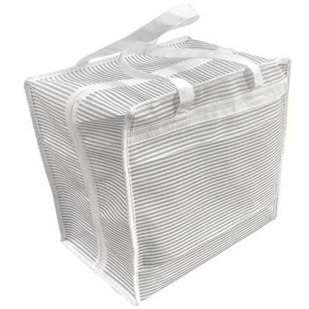 Ayakkabı Saklama Ve Taşıma Çantası (çizgili Model) Shoe Tote