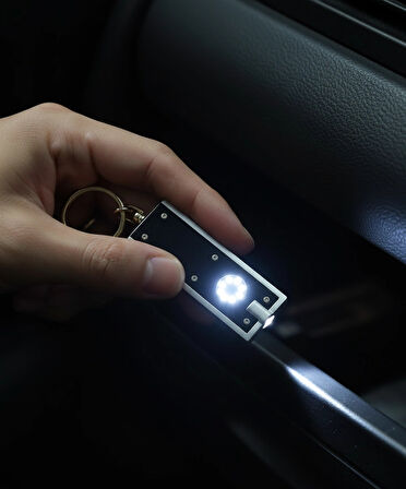 El Feneri Mini Taşınabilir Led Fener Anahtarlık  Çok Amaçlı Işıklı Anahtarlık