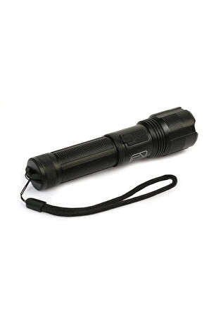 Ps-1600 Süper Parlak Led Zoomlu 5 Mod Su Geçirmez Profesyonel Kamp Bekçi Avcı Feneri