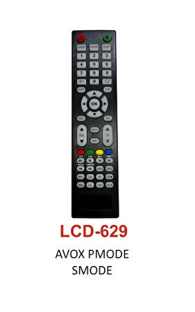 Avox Pmode  Smode Uyumlu Kumanda - Lcd 629