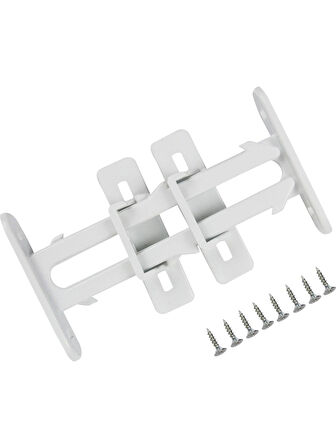 Bebek Çocuk Koruma Kilidi - Dolap Çekmece Kilidi Sürgülü Kilit