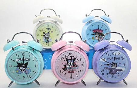 Kuromi,hello Kitty,mickey Mouse Masa Üstü Çalar Saat Alk3068