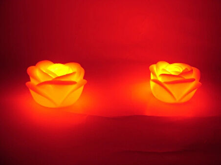 Led Işıklı Gül Romantik Gül