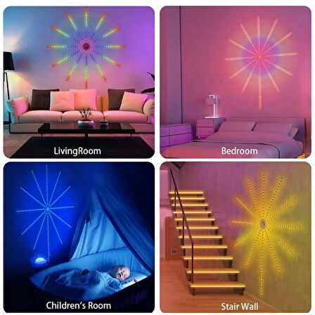 RGB Şerit LED İç Mekan Palmiye Model