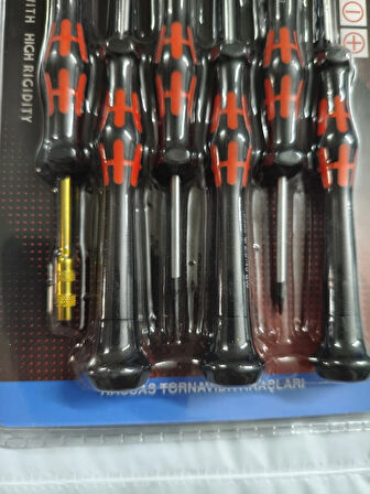 6 Parça Saatçi Ve Telefoncu Onarım Tornavida Seti Hassas Tornavida Seti