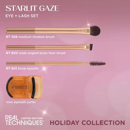 RT-7210 Starlit Gaze Eye and Lash Limited Edition Göz ve Kirpik Makyaj Fırça Seti
