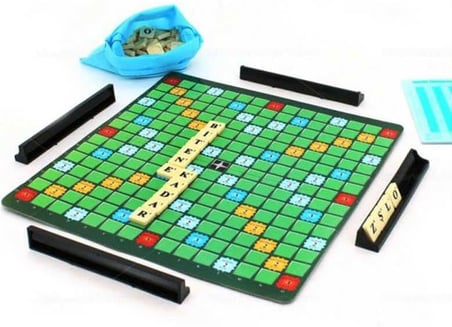 Kelime Üretme Oyunu,Türkçe İngilizce Kelime Avı Lisanslı Üründür Scrabble Muadili Ürün