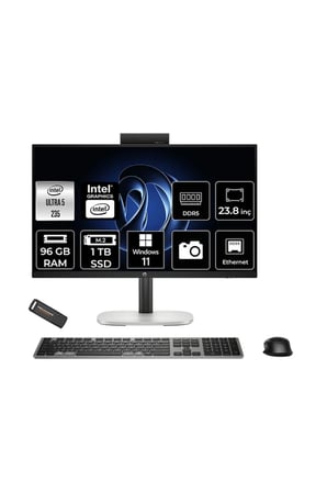 ProStudio 4 G1i Ultra 5 235T 96GB 1TB SSD 23.8" FHD W11P Touch All in One Bilgisayar & PER4 USB