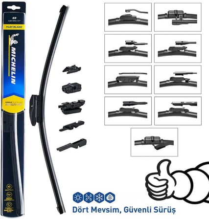 MULTIFIT™ MC33931 53CM 1 Adet Universal Muz Tipi Silecek