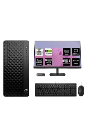 ProDesk 2 Tower G1i i5 14500 48GB 4TB SSD GT1030/4GB FDOS Masaüstü Bilgisayar + 23.8" Monitör