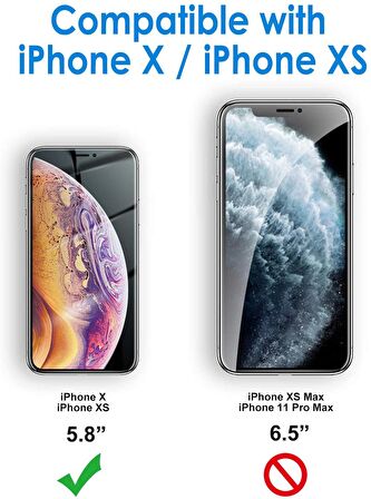 Apple iPhone X / XS Kılıf Kamera Lens Korumalı Kenarları Renkli Gold Arkası Şeffaf Silikon