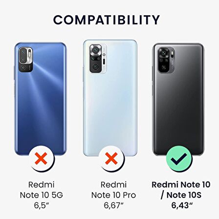 Xiaomi Redmi Note 10 Kılıf Kamera Lens Korumalı Kenarları Renkli Gold Arkası Şeffaf Silikon