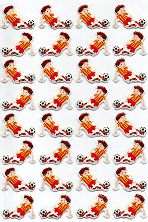 Sticker Kabartmalı A4 Boyutunda Stiker Defter, Planlayıcı Etiket-(lim090) - GS Taraftar
