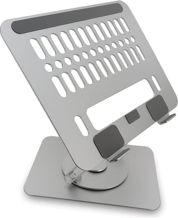ZR-516 Alüminyum Taşınabilir 360 Derece Dönebilir Katlanabilir Laptop Standı