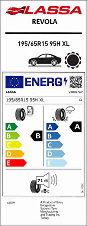 195/65R15 95H XL SNOWAYS4 LASSA