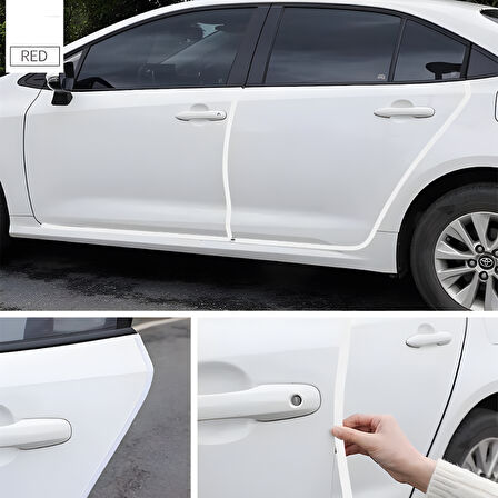 Fiat Tipo Oto Araç Kapı Koruma Fitili 5metre Parlak Beyaz Renk