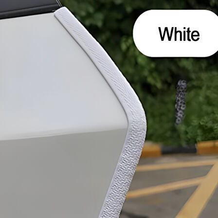 Mercedes C180 Oto Araç Kapı Koruma Fitili 5metre Parlak Beyaz Renk